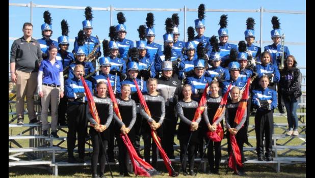 Crestwood Marching Band and Color Guard