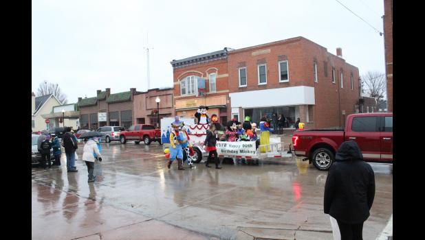Accura HealthCare’s float featuring Mickey Mouse’s 90th birthday was chosen as a favorite by Grand Marshals.