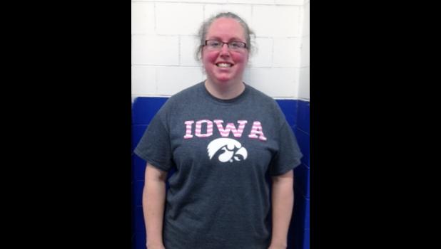 Pictured is 2017 winner of the Big Loser Contest, Mindy Hauber, in her "before" pose.