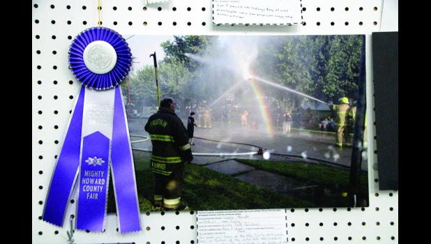 Laurie Ahrndt of Protivin earned the Champion Best of Show Award.